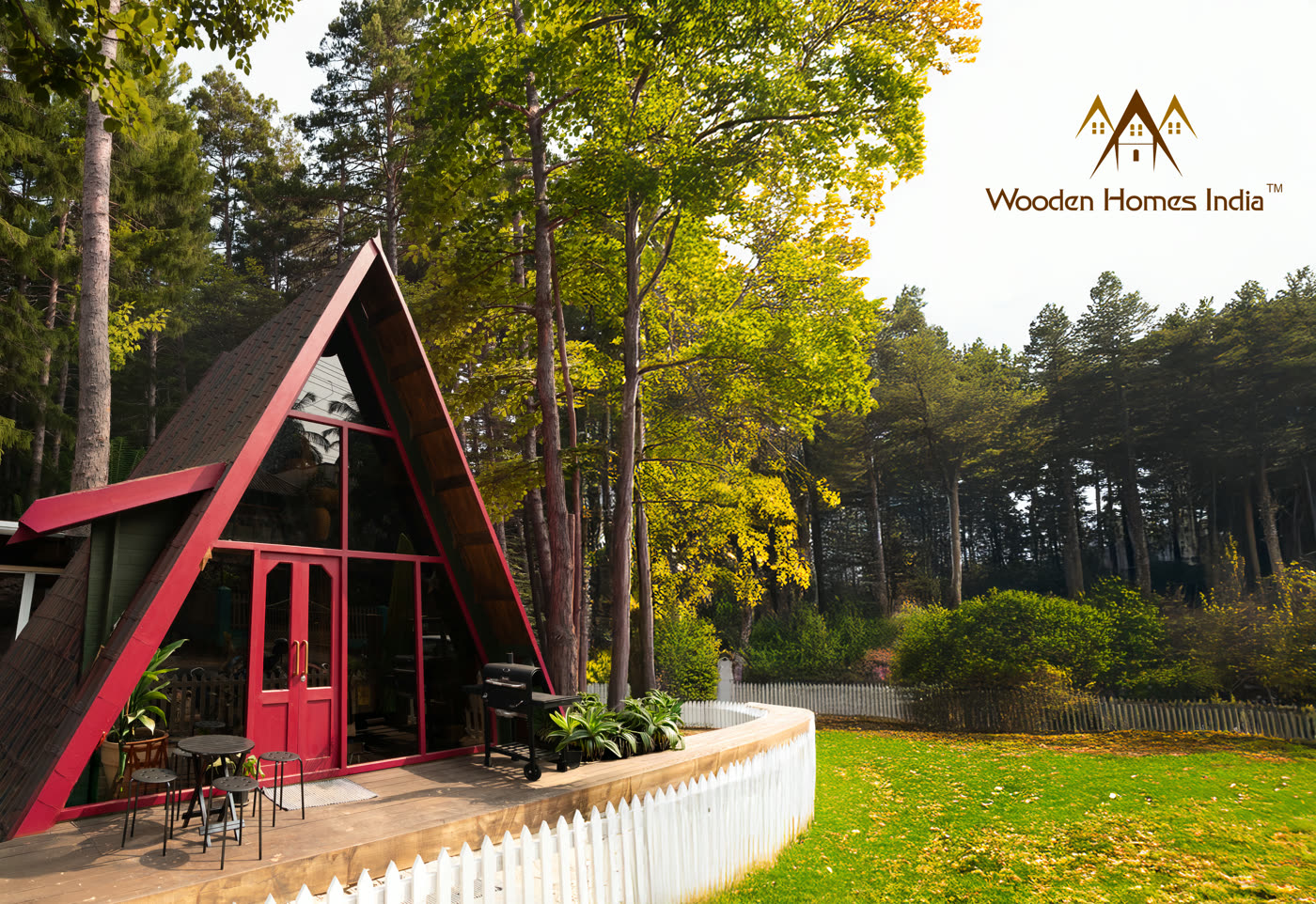 Prefabricated wooden house