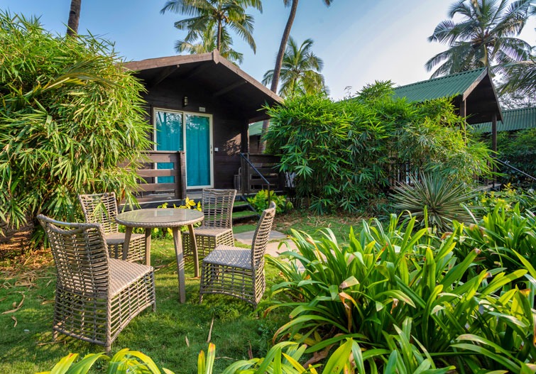 Vacation home wooden cottage